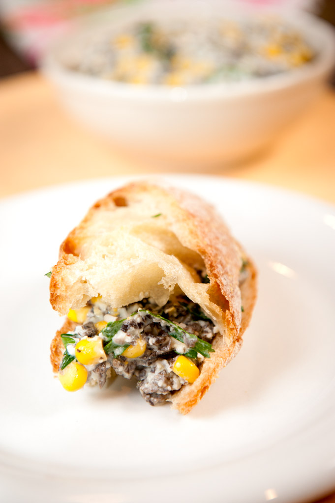 Mushroom Salad Sandwich