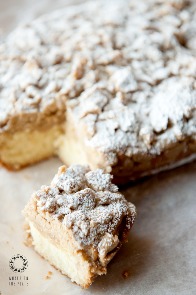 Crumb cake - portion.