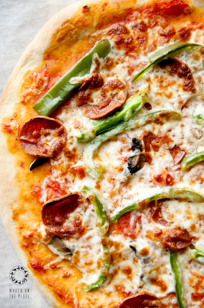 Homemade pizza