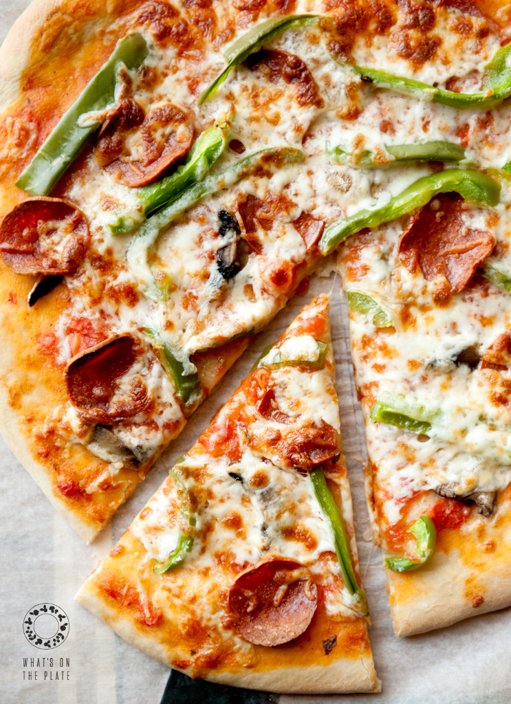 Homemade pizza