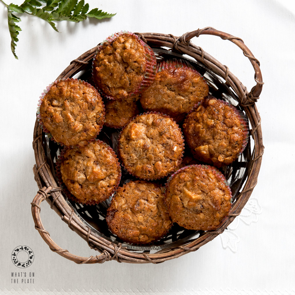 oatmeal muffins top