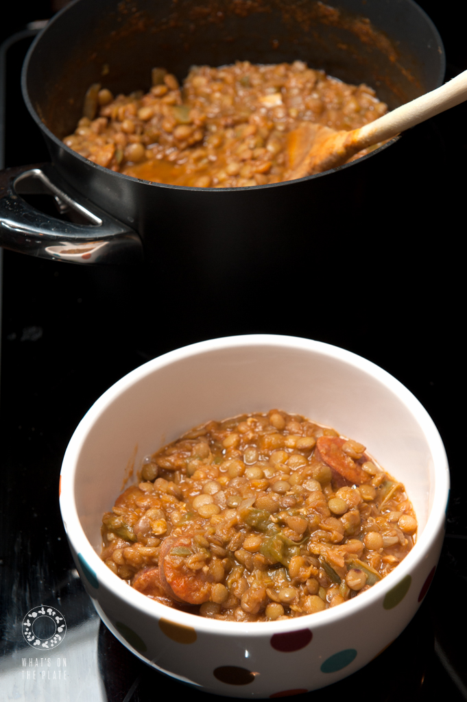 Lentil stew