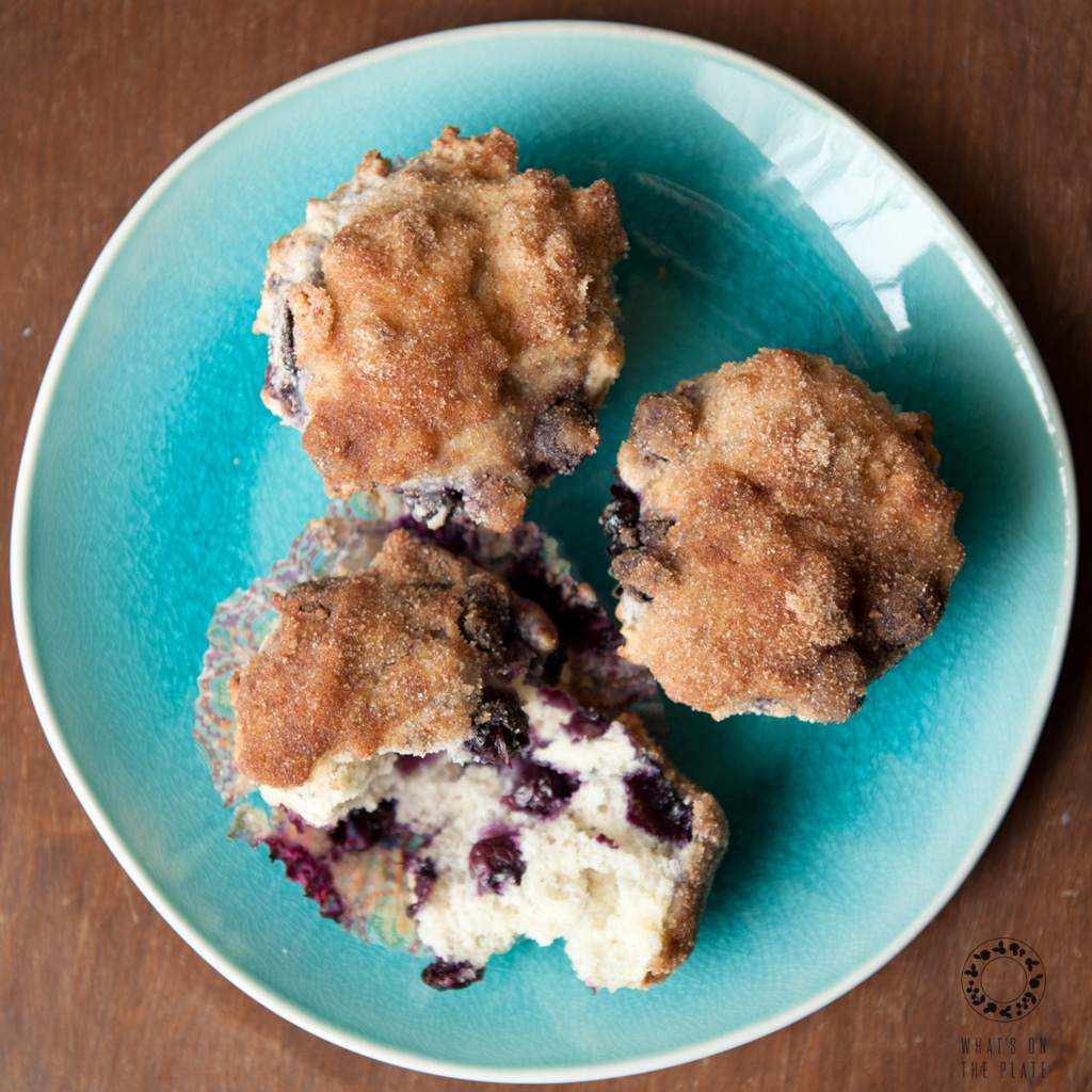 blueberry muffins l