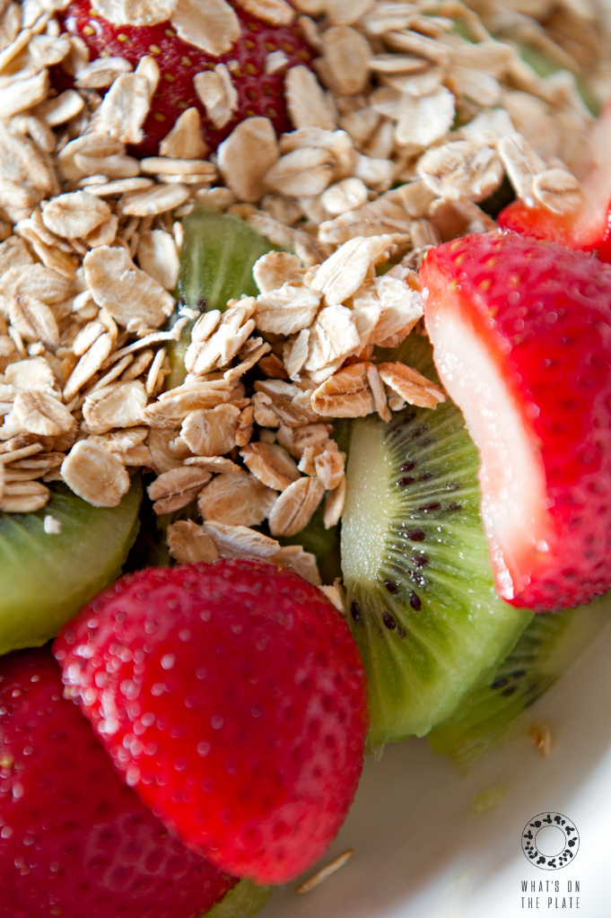fruit salad close up