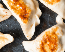 Pierogi with Sauerkraut and Mushrooms