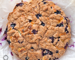 Blueberry buckle - for breakfast in bed and a dessert